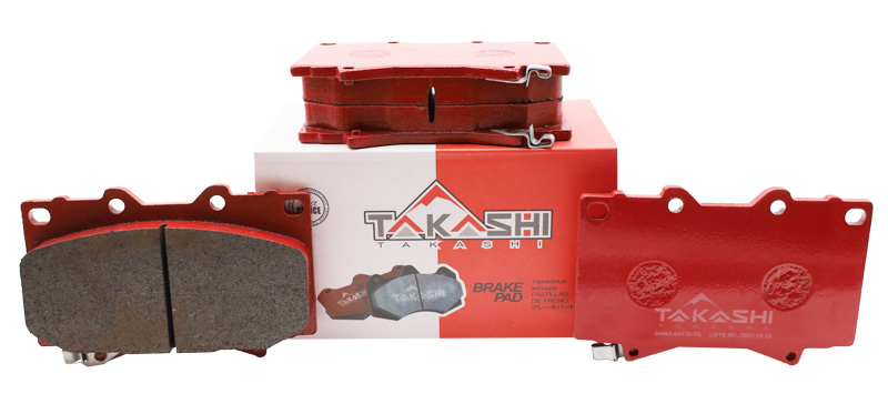 PASTILLA/TACO DE FRENO DEL. TOY. 4.5L MOD/NUEVO ANCHA (T-7639)