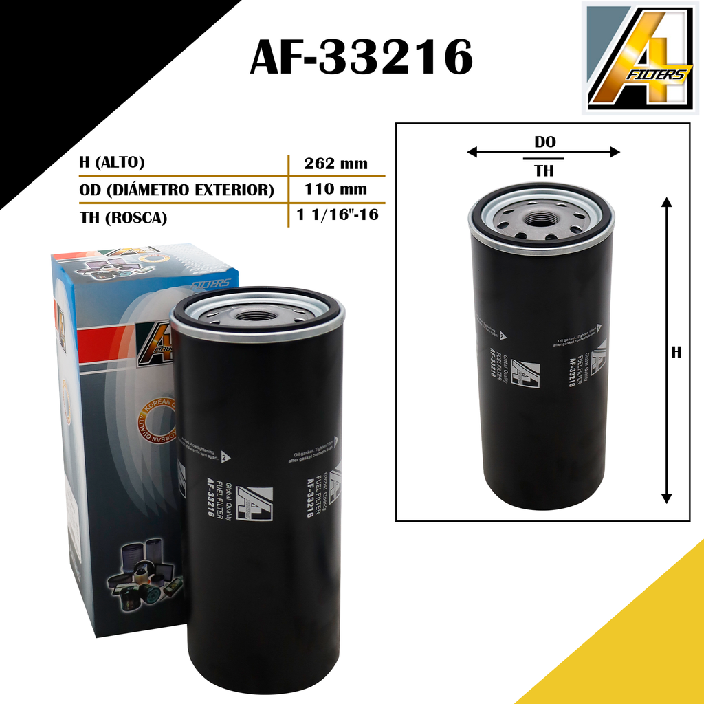FILTRO DE COMBUSTIBLE SEC. MACK (A-150F)