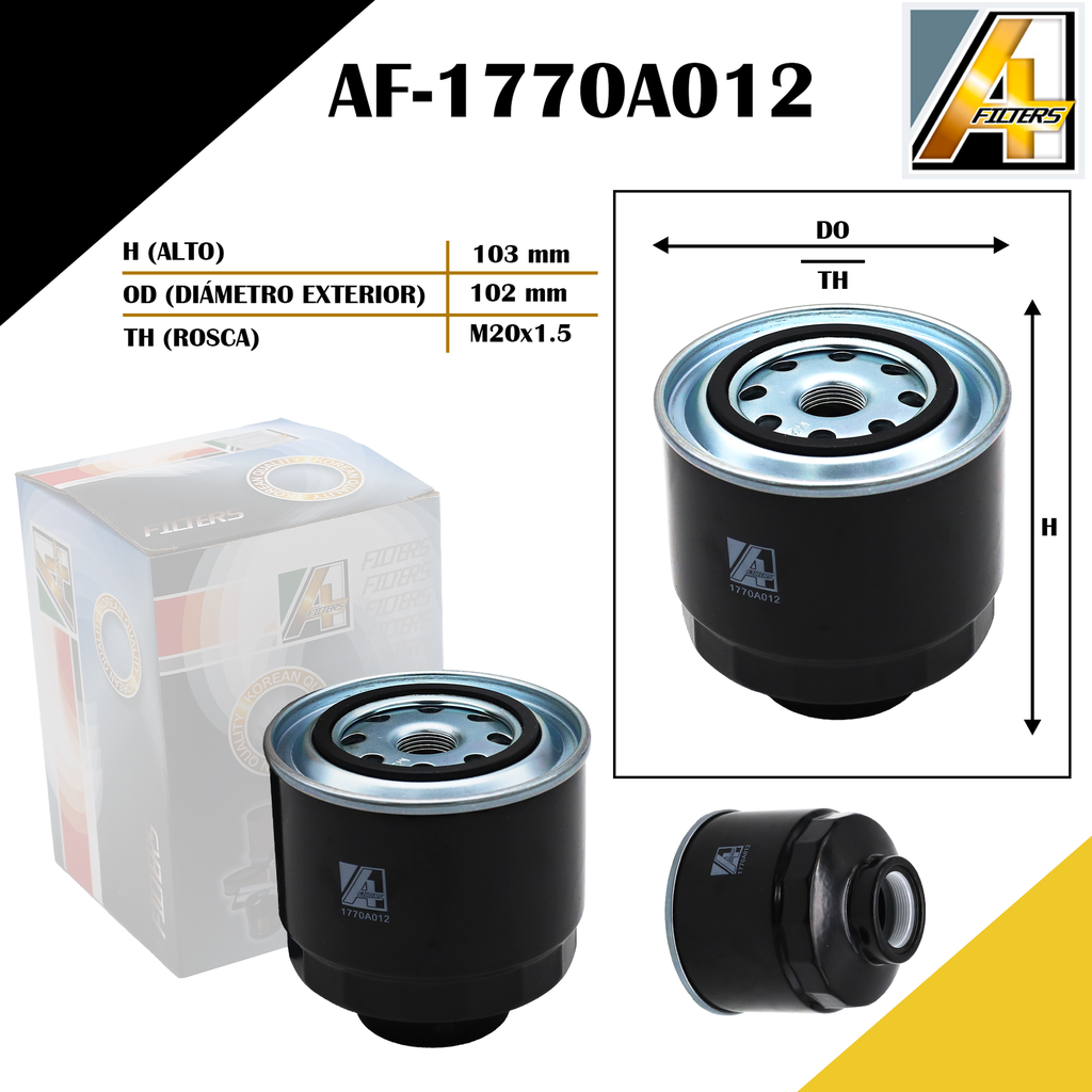 FILTRO DIESEL MIT. L200 2.5 DI-D 06/-