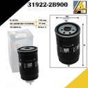 FILTRO DIESEL  HYU. H1/SANTA FE II