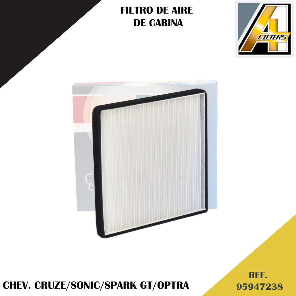 FILTRO DE CABINA CRUZE/SONIC/SPARK GT/OPTRA (95215156)