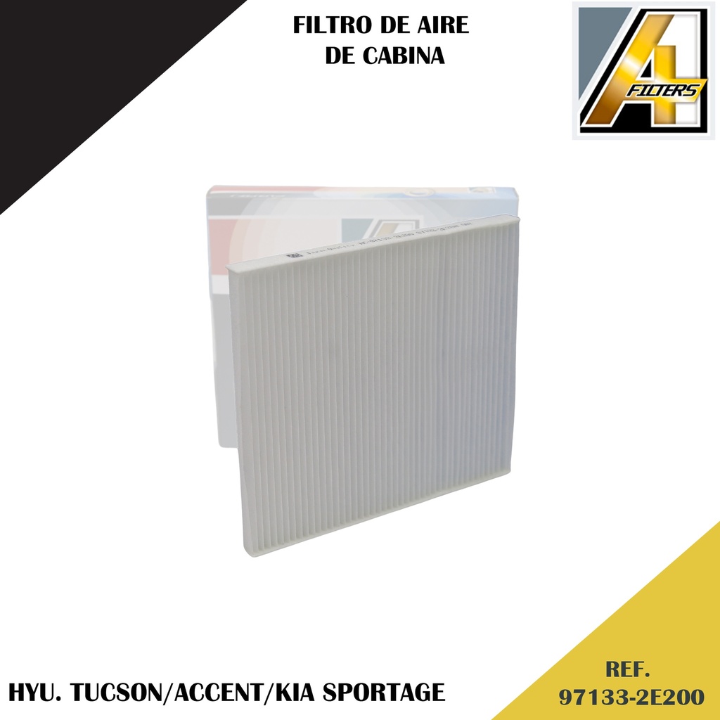 FILTRO DE CABINA HYU. TUCSON/ACCENT/SPORTAG /JAC S2/JS3/JS4
