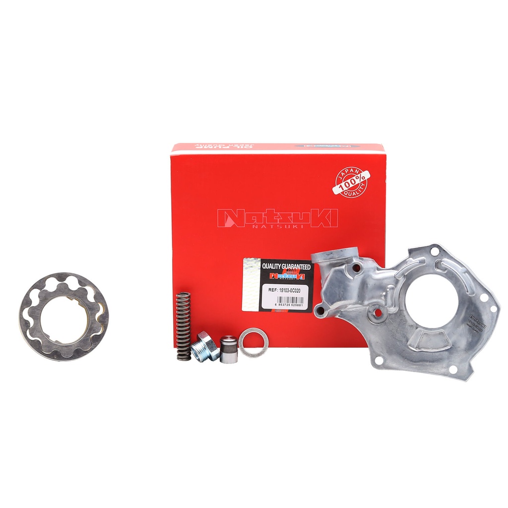 BOMBA DE ACEITE TOY. 2TR-FE HILUX/FORTUNER/HIACE 2.7L (KIT/TAPA+SELLO+ROTOR)