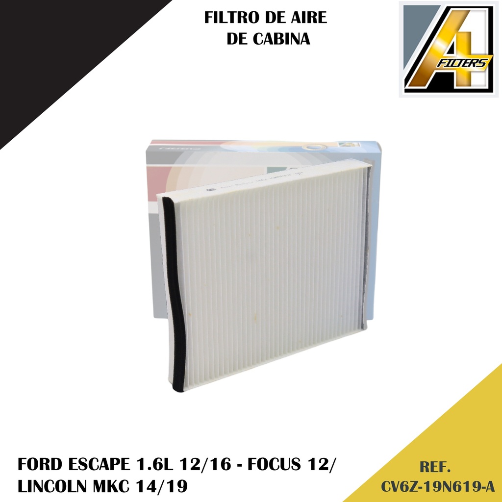 FILTRO DE CABINA FORD ESCAPE 1.6L 12/16 /FOCUS 12/~ /LINCOLN MKC 14/19