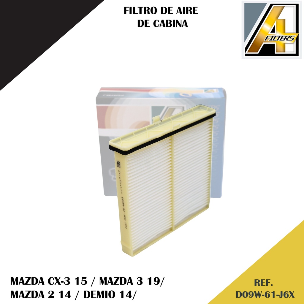 FILTRO DE CABINA MAZDA CX-3 15/~ /MAZDA 3 19/~ / MAZDA 2 14/~ /DEMIO 14/~