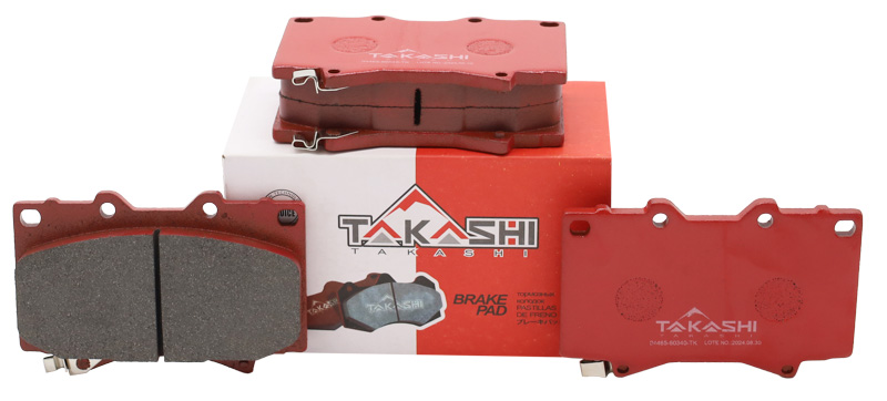 PASTILLA/TACO DE FRENO DEL. TOY. LAND CRUISER PRADO J100/120/150 98/10/ SEQUOIA 00/07 4WD (DB1365) (D772-7639)