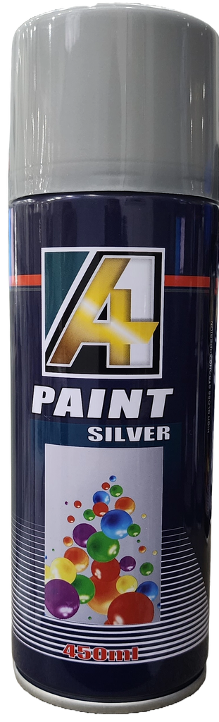 PINTURA PLATEADA (ALTA TEMPERATURA) - 450ml