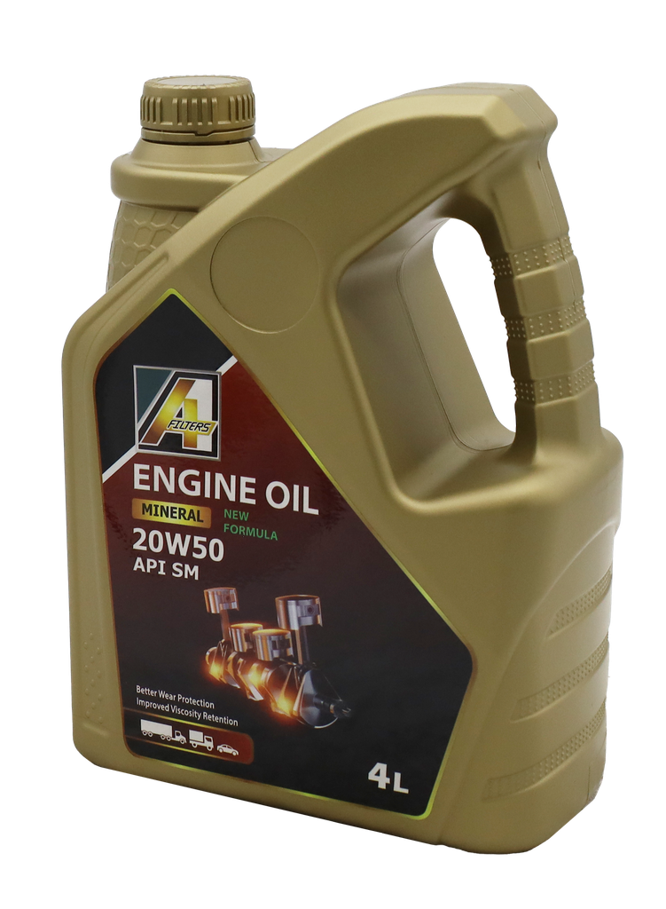ACEITE API SM SAE 20W-50 4x4L MINERAL