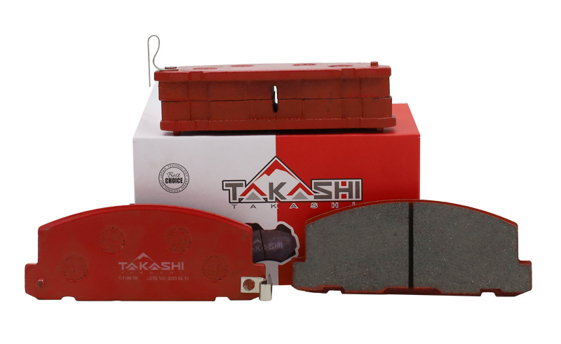 PASTILLA/TACO DE FRENO DEL. ISU. CARIBE 442 86/89 (D285) (TAKASHI)