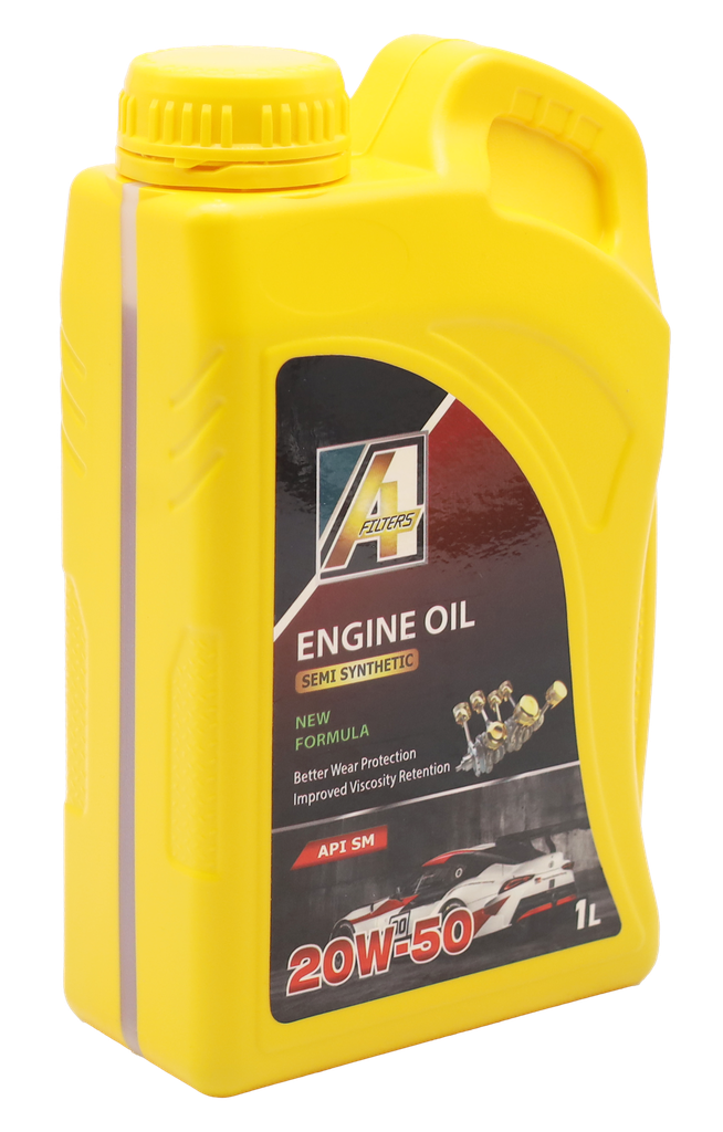 ACEITE API SM SAE 20W-50 12x1L SEMI-SINTETICO