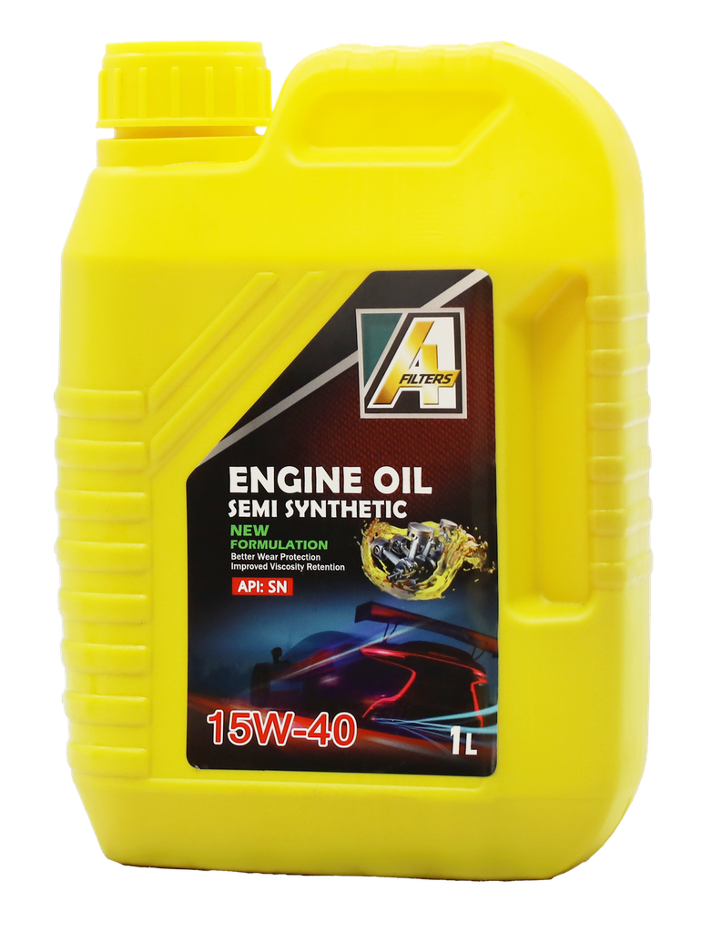 ACEITE API SN SAE 15W-40 12x1L SEMI-SINTETICO