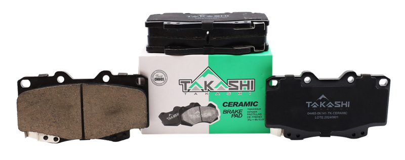 PASTILLA/TACO DE FRENO DEL. TOY. HILUX/FORTUNER 05/~ KUN25/26/35/ TACOMA 94/05 1KD/2KD (D799-7671) (D2215) (CERAMICA)