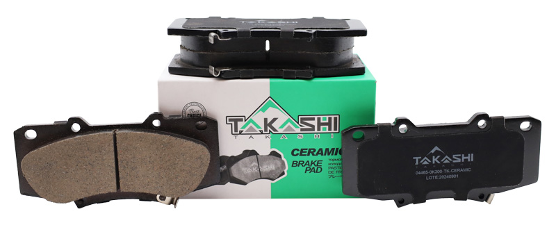 PASTILLA/TACO DE FRENO DEL. TOY. HILUX VIGO 05/15 4X4 (D1567-8776) (CERAMICA)