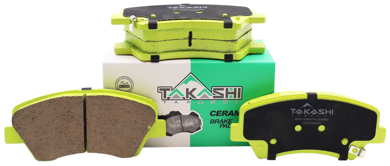 PASTILLA/TACO DE FRENO DEL. HYU. ACCENT/ELANTRA 12/~/ SANTA FE 12/19/ KIA RIO K3/FORTE/CERATO 12/~/ STONIC 20/~/ SORENTO 09/15/ GEELY GX3 19/21 EMGRAND 15/~ (D1543-8751) (CERAMICA)