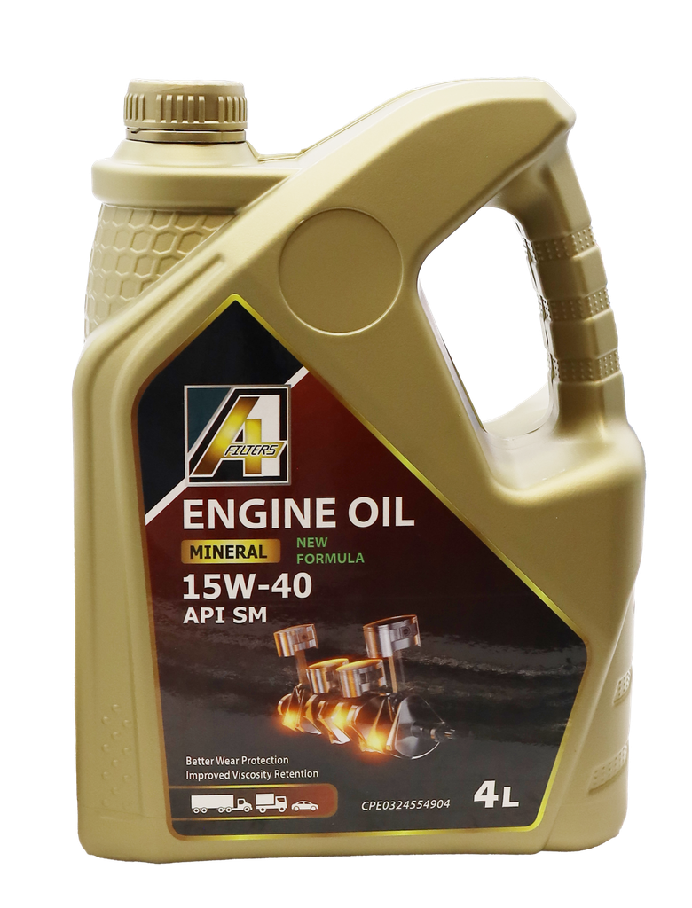 ACEITE API SM SAE 15W-40 4x4L MINERAL