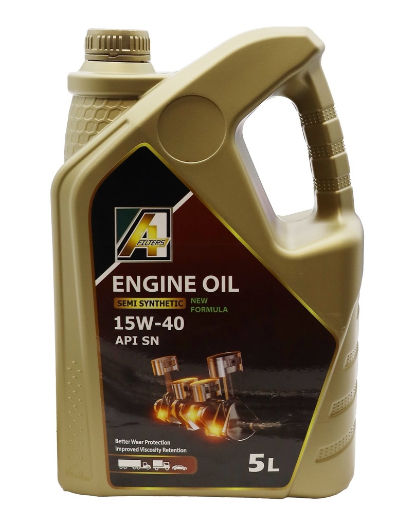 ACEITE API SN SAE 15W-40 4x5L SEMI-SINTETICO