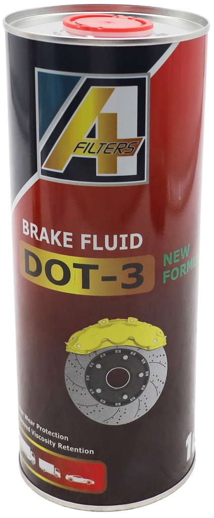 LIQUIDO DE FRENO A1 DOT-3 - 12x1L (ENVASE METALICO)