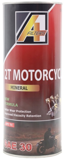 [2 STROKE SAE 30 TC-LATA] ACEITE A1 2 TIEMPOS SAE 30 TC - 12x1L (LATA)