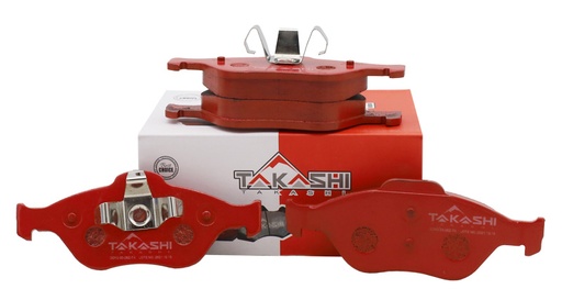 [DDY2-33-28Z] PASTILLA/TACO DE FRENO DEL. MAZDA 2/DEMIO 04/07/ FORD FIGO 10/15 (D2003-9233)
