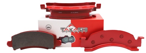 [T-7024-TK] PASTILLA/TACO DE FRENO DEL. CHEV. C-30 74/90 (D129-7024)