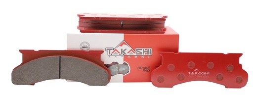 [T-7054] PASTILLA/TACO DE FRENO DEL. FORD F200/F250/F300/F350 78/94 (D120-7054)