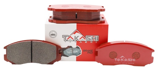 [T-7417] PASTILLA/TACO DE FRENO DEL. TOY. TERIOS 97/~/ MIT. LANCER 88/03 (D602-7482) (MB950555)