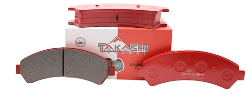 [T-7593-TK] PASTILLA/TACO DE FRENO DEL. CHEV. BLAZER 98/01 (D726-7593)
