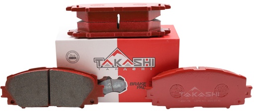 [T-8301] PASTILLA/TACO DE FRENO DEL. TOY. YARIS 06/11 (04465-52260) (D1184-8301)