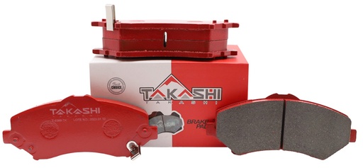[T-8389-TK] PASTILLA/TACO DE FRENO DEL. JEEP CHEROKEE LIBERTY KK 08/13 /WRANGLER 07/~ /CARAVAN/JOURNEY (D1273-8389)