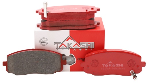 [58101-07A00-TK] PASTILLA/TACO DE FRENO DEL. KIA PICANTO 04/11/ HYU. i10 07/16/ i20 12/15 (D1601-8815)