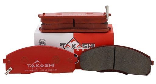 [58101-4FA00] PASTILLA/TACO DE FRENO DEL. HYU. H100 05/~/ JAC X200 2.5L 20/~/ KIA K2500/K2900 06/~ (D1520-8729)