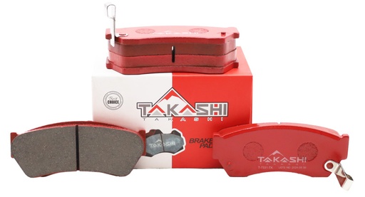 [T-7331] PASTILLA/TACO DE FRENO DEL. SUZ. SWIFT 1.3L/1.6L 88/98/ ALTO 93/02 (55251-70C10) (D451-7331)