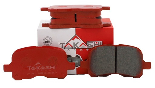 [D741-TK] PASTILLA/TACO DE FRENO DEL. TOY. COROLLA 98/02 AE111/ZZE112 (D741-7611)