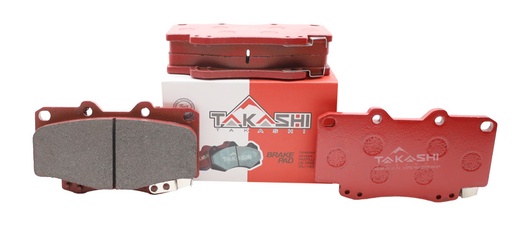 [04465-0K141] PASTILLA/TACO DE FRENO DEL. TOY. HILUX/FORTUNER 05/~ KUN25/26/35/ TACOMA 94/05 1KD/2KD (D799-7671) (D2215)