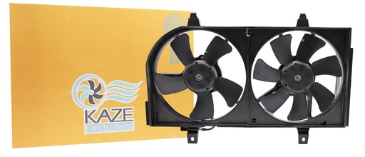 [CL-4116A] ABANICO/ELECTROVENTILADOR NIS. SENTRA B15/ALMERA N16 1.8L 02/06 (ATM/4 PIN) (DUAL)