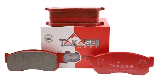 [41060-01A25] PASTILLA/TACO DE FRENO DEL. NIS. SENTRA B11/B12 86/90/ SUBARU JUTSY 84/88 (D233-7147)