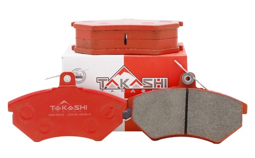 [D696-7570-TK] PASTILLA/TACO DE FRENO DEL. CHEV. N300 12/~/ V.W. GOLF 92/99/ PASSAT/VENTO 90/96