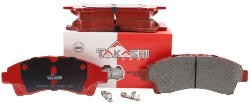 [UGY9-33-23Z-TK] PASTILLA/TACO DE FRENO DEL. MAZDA B2500 WL 96/~ /BT-50 06/11 (D3113) (TAKASHI)