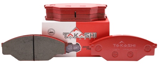 [T-7205] PASTILLA/TACO DE FRENO DEL. TOY. HILUX 4X2/HIACE 90/98 (04491-35200) (D438-7205)