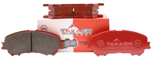 [D1060-4BA0A] PASTILLA/TACO DE FRENO DEL. NIS. QASHQAI 13/21 /X-TRAIL T32 14/~ /REN. KOLEOS 16/20 (D1737-8449)