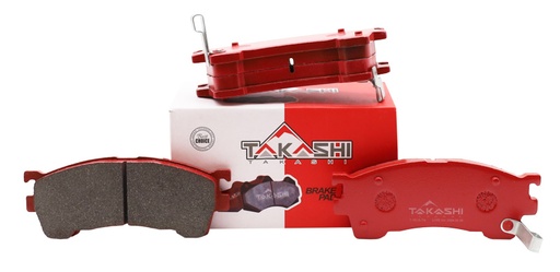 [T-7515] PASTILLA/TACO DE FRENO DEL. MAZDA 626 93/02/ FORD LASER 99/02 (D637-7515)