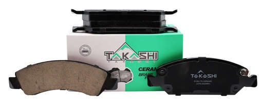 [D1363-CERAMIC] PASTILLA/TACO DE FRENO DEL. CHEV. TAHOE 07/21/ SILVERADO 5.3L 02/19 4.3L 06/13/ ESCALADE 09/20/ YUKON 6.2L 09/20 (CERAMICA)