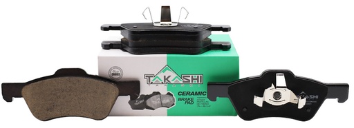 [D1047-7950-TK-CERAMIC] PASTILLA/TACO DE FRENO DEL. FORD ESCAPE 00/12 /MAZDA TRIBUTE 07/12 (CERAMICA)
