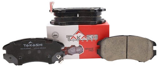 [D924-TK-CERAMIC] PASTILLA/TACO DE FRENO DEL. HYU. SONATA 05/~ KIA OPTIMA/SOUL 08/14 (D924-8232) (CERAMICA)