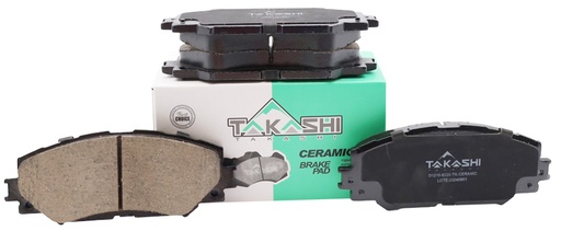 [D1210-8330-TK-CERAMIC] PASTILLA/TACO DE FRENO DEL. TOY. COROLLA 08/14/ RAV-4 05/18 (04465-42160) (CERAMICA)