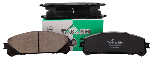 [D1324-CERAMIC] PASTILLA/TACO DE FRENO DEL. TOY. RAV-4/SIENNA 10/~/ CAMRY 17/~/ LEXUS NX/RX (D1324-8436) (CERAMICA)