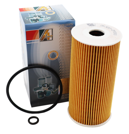 [26320-2F000] FILTRO ACEITE HYU. SANTA FE 12/15/ STARIA 21/- KIA CARNIVAL/SORENTO 10/- D4HA/D4HB (ELEMENTO)