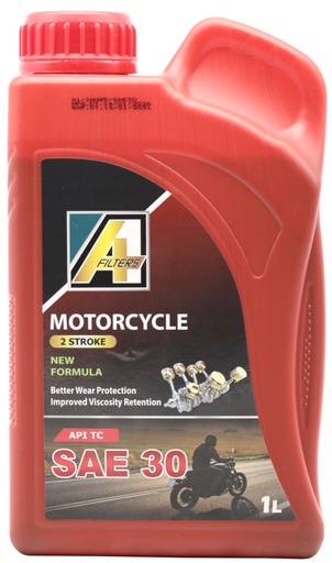[2 STROKE SAE 30 TC] ACEITE A1 2 TIEMPOS SAE 30 TC - 12x1L (2 STROKE)