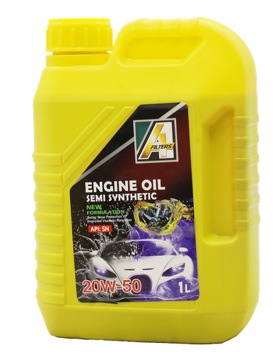 [20W-50-SS-SN-12x1L] ACEITE API SN SAE 20W-50 12x1L SEMI-SINTETICO
