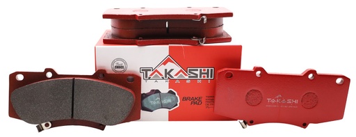 [04465-0K300] PASTILLA/TACO DE FRENO DEL. TOY. HILUX VIGO 05/15 4X4 (D1567-8776) (04465-0K260)
